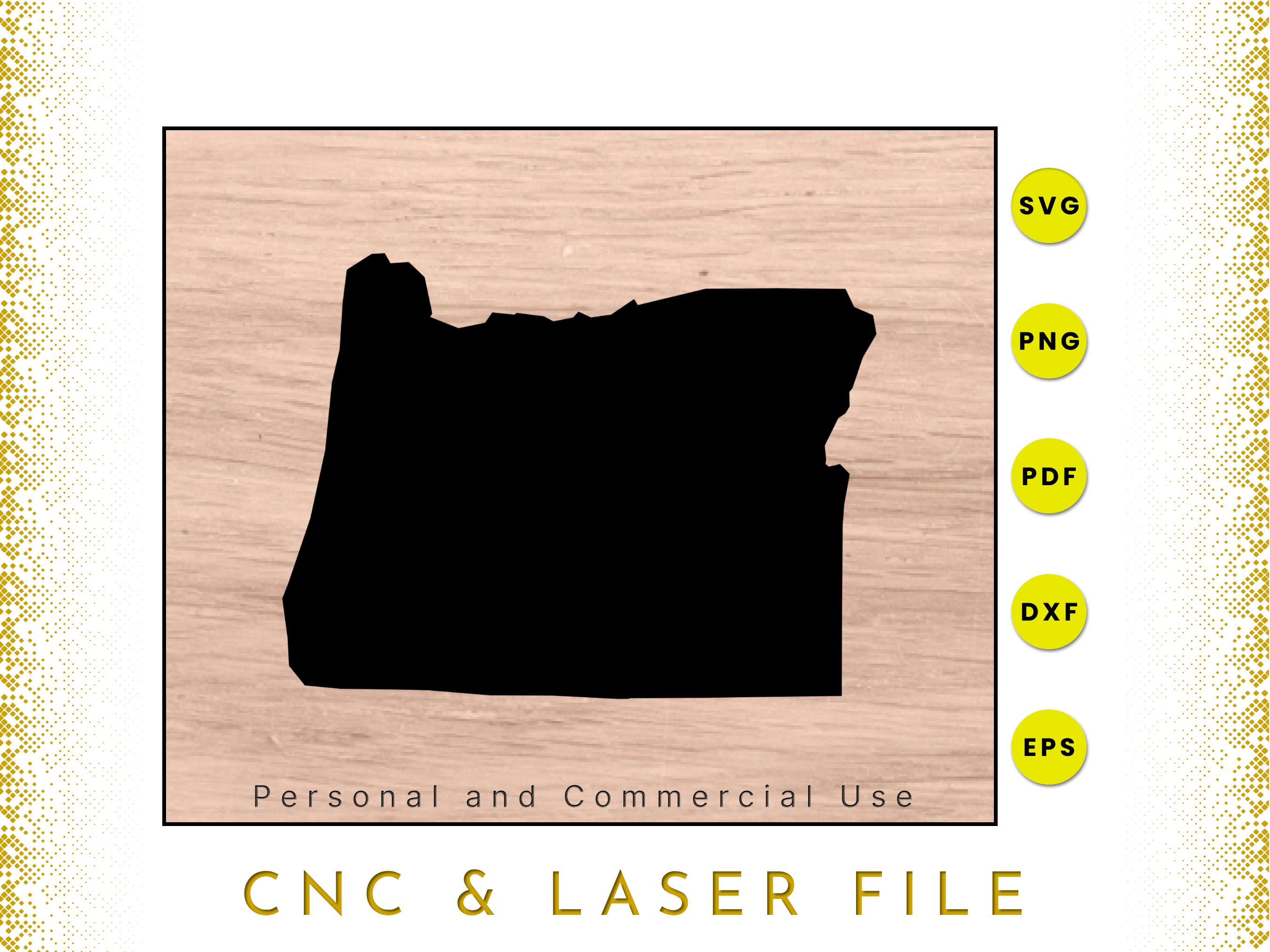 Oregon State Map | Oregon SVG | Oregon PNG | Oregon Map Clipart ...