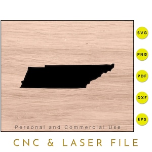 Kaart staat Tennessee | Tennessee-svg | Tennessee, png | Tennessee kaart clipart | Cricut- en silhouetsnijbestanden | Vector | dxf | eps | pdf