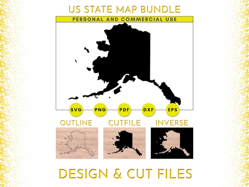 Vector Alaska State Map Alaska State Map | Alaska SVG | Alaska PNG | Alaska Map Clipart ...