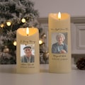 Personalized Picture LED Tribute Candle,Custom Photo Memorial Candle,Sympathy Candle to Rememberance Loved Ones,Family Bereavement Gifts