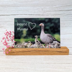 Postal con fotografía de naturaleza para el Día de la Madre