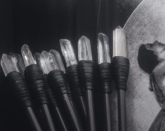 Clear Quartz Hair Sticks