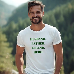 Personalized Dad Sweatshirt, Father&#39;s Day Hoodie, Husband Father Legend Hero Sweatshirt, Fathers Day Gift, Dad Sweatshirt, Gift For Father