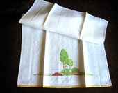 Table Cloth Towels Runner Kitchen Bath Guest Hand Towel Screen Print Trees