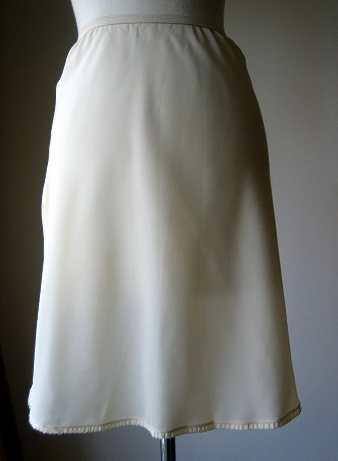 Slip Vintage Lingerie Negligee Half Skirt Length Smooth Silky | Etsy