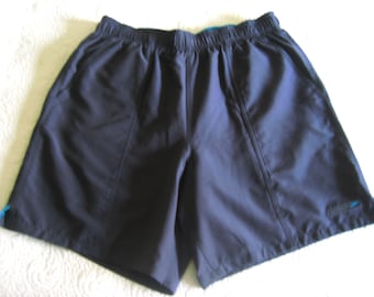 Men's Swim Trunks NWOT SPEEDO Very Nice Navy Blue Never Worn