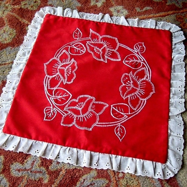 Eyelet Pillow Sham Etsy