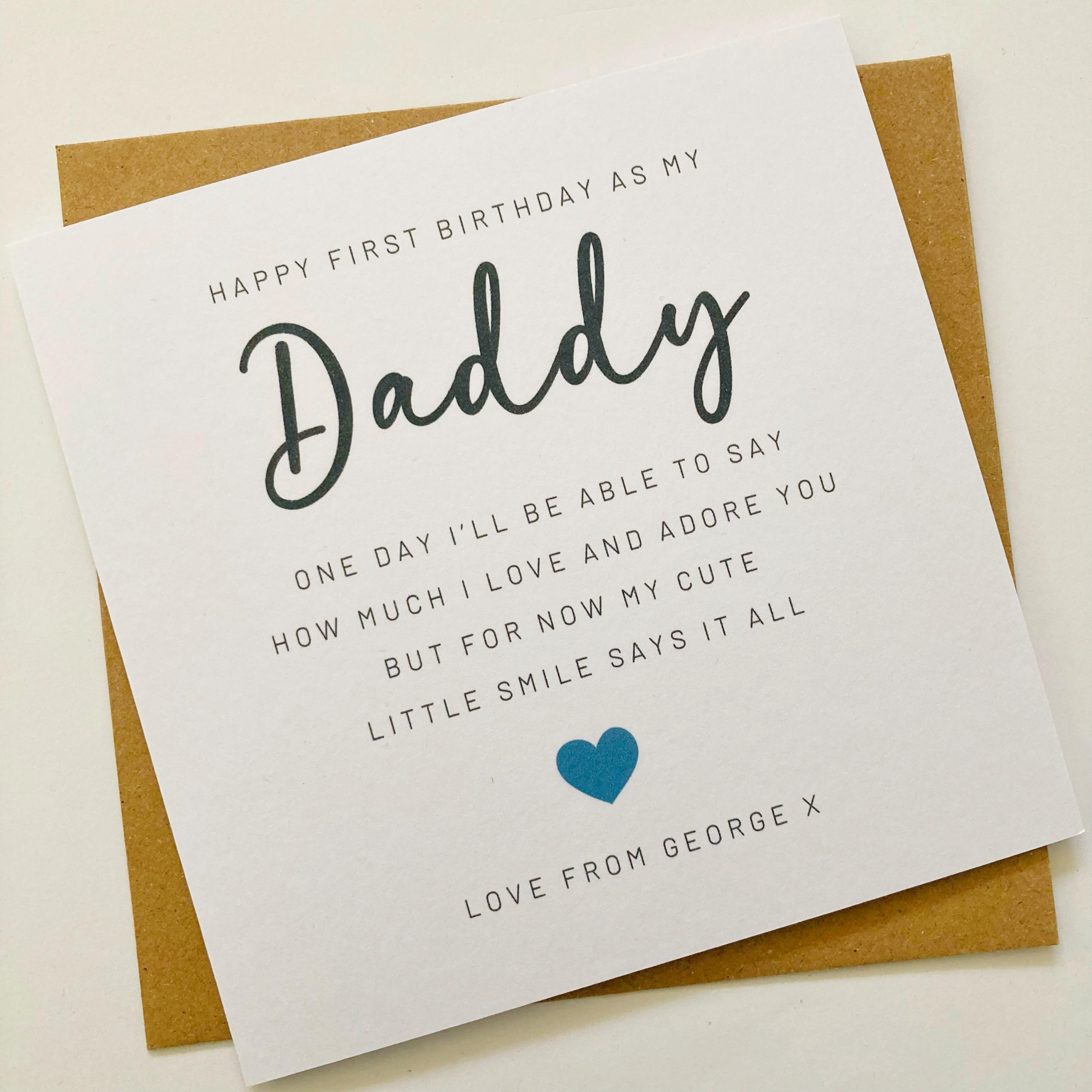 Poem From Baby To Daddy