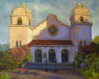 Large Custom oil painting of House Wedding Commission from your photos anniversary gift couple