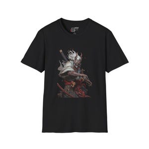Oni Samurai T-Shirt - Japanese Demon Warrior Tee, Anime & Manga Art Shirt, Dark Fantasy Graphic Tee for Men and Women, Gift for Japan Lovers
