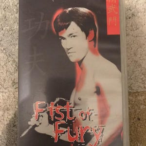 Fist of Fury (1972) VHS – Bruce Lee Martial Arts Masterpiece – Kung Fu Action Classic