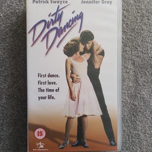Dirty Dancing (1987) VHS – Classic 80s Romance / Dance Film – Patrick Swayze & Jennifer Grey