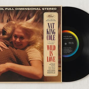 Nat King Cole - Wild ist Liebe (Stereo, Capklemme WAK-1392, 1960) Vintage Vinyl LP