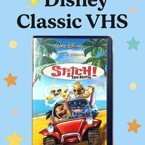 Steek! The Movie (2003) – Originele Disney VHS | Lilo & Stitch-vervolg | Zeldzame verzameltape | Klassiek familieanimatie