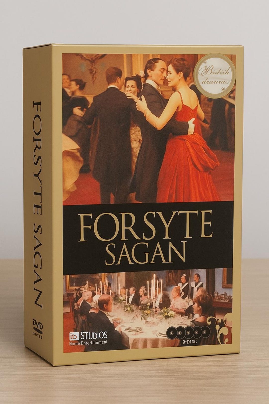 Forsyte Sagan – the Forsyte Saga DVD – Swedish Edition – English
