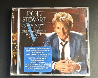 Rod Stewart – Fly Me to the Moon: The Great American Songbook Vol. V CD (2010 Sony/J Records) | VG | Includes “Beyond the Sea”