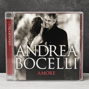 Andrea Bocelli - Amore CD: Romantic Italian, Spanish, English Love Songs