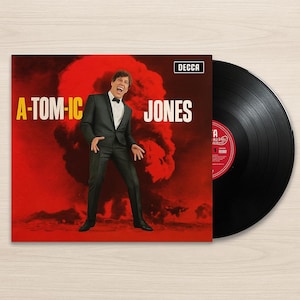 Tom Jones – A-Tom-ic Jones (1966, Decca LK 4743, UK Press) Vintage Vinyl LP Album