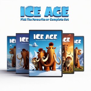 Ice Age Movies DVD: Family Movie Night Collection