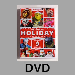DreamWorks Ultimate Holiday Collection (Original DVDs, Brand New & Sealed) – 9 Festive Family Favorites!