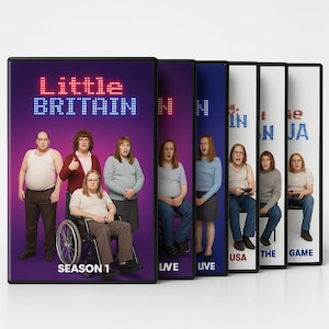 Little Britain Complete DVD Collection: UK Series 1-3, USA Series 1, Live