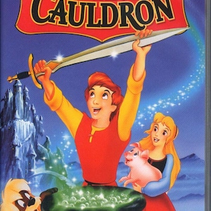 Disney’s The Black Cauldron VHS (1985) – Rare Vintage Walt Disney Classic – Dark Fantasy Animation Gem