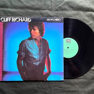 Cliff Richard - I&#39;m No Hero-vinyl-LP: 1980, VK-persing, bijna nieuwstaat