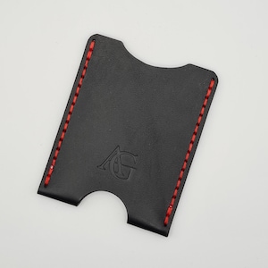 Cartera Pulgar. Cartera cuero italiano. Tarjetero, tarjeta, minimalista, regalo, Navidad, aniversario, boda, padre, mujer, hombre, EDC