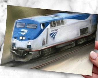 Amtrak Postcards / Railroad Train Postcards