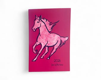 Year of the Horse 2026 Lunar New Year Cards / Chinese New Year Greetings for Postcrossing or Friends and Family / LNY Postcards