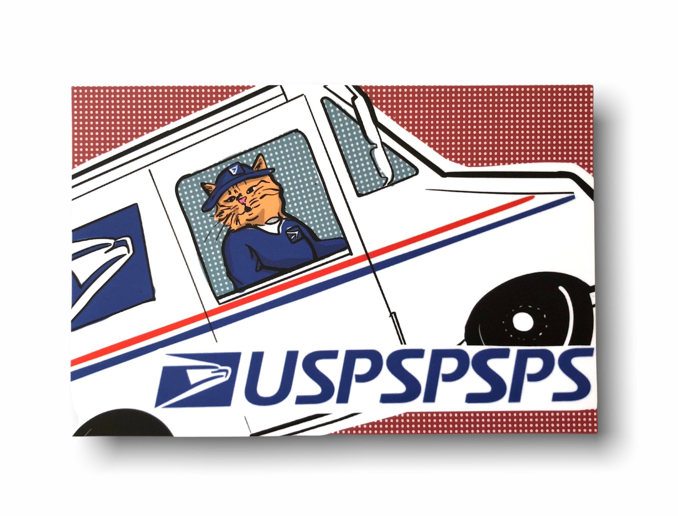 USPS (pspspsps!) Postcards / Funny Cat Postcards to #saveusps - Etsy