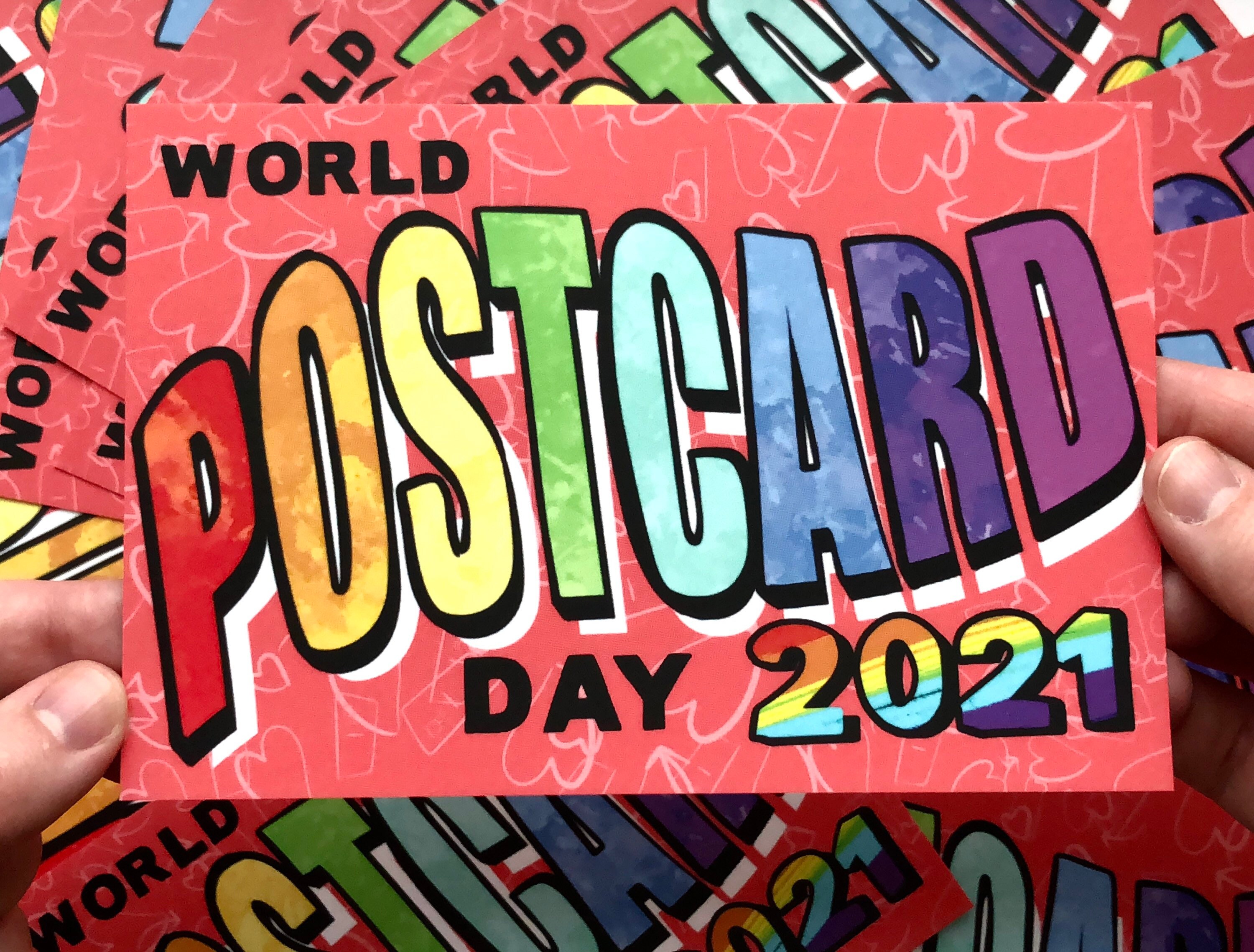 World Postcard Day 2021 postcards for World Post Day Etsy