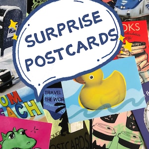 Postcards for Postcrossing / MNJohn Postcard Bulk Lot Cards for Camp, Snail mail, Funny Postcards, Surprise Cards image 2