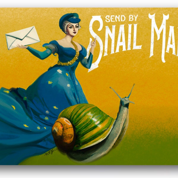 Send by Snail Mail Postcards / USPS appreciation postcards / Stationery for postcrossing or snail mail / Save USPS cards