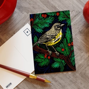 Cartoline Warbler del Michigan Kirtland - Serie 50 States / MNJohn Wildlife of the US Cartoline per il postcrossing