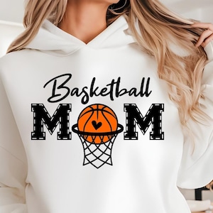Basketball Mom Shirt, Basketball Mom Sweatshirt, Basketball Game Day Sweatshirt, Basketball Mama Tee, Retro Basketball  Shirts, Gift For Mom