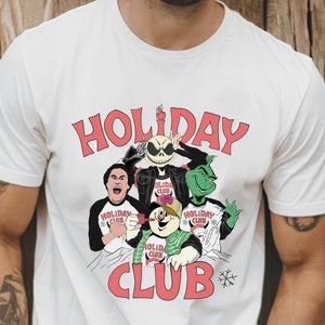 Grinch Urlaub Clup Shirt, Weihnachten Grinch Gruppe Shirt, passende Familie Shirt, Familie Weihnachten Shirt, Weihnachts Shirt, frohe Weihnachten T-Shirt