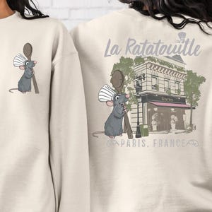 Little Chef Remy Shirt, Disney Ratatouille Paris Sweatshirt, Pixar Ratatouille Shirt, Gusteau&#39;s Sweater, Disney Cute Mouse, Disneyland Shirt