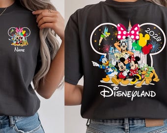 Custom Disneyland 2026 Shirt, Disney Trip 2026 Shirt, 2026 Disney Birthday Shirt, Disney Family Shirts, Disneyworld Tees, Magic Kingdom Tee