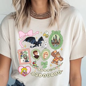 Coquette Epic Universe Bow Shirt, Epic Universe Family Shirts, Universal Epic Universe Matching Shirts, Super Mario Shirt, Disney Castle Tee
