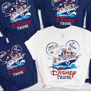 2025 Disney Cruise Shirt, benutzerdefinierte Disney Cruise Gruppenshirt, Disney Cruise Familienurlaub Shirt, benutzerdefinierte Disney Cruisin Shirt, Disney Shirts