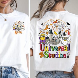 Custom Universal Studios Shirt, Halloween Universal Studios Shirt, Universal Studios Tee, Universal Studios Group Tees, Disney Halloween Tee