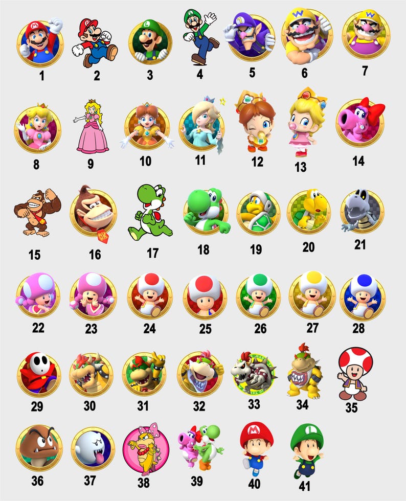 Custom Super Mario Galaxy Shirt,Epic Universe 2026 Tee,Family Universal Studios Mario Tee,Super Mario All Characters Tshirt,Family Trip 2026 bild 2