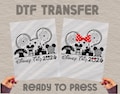 Disney Family Trip 2026 Ready To Press, Disney 2026 DTF Transfer,Disney Family Vacation DTF Print,Heat Press,Iron On Transfer, Dtf Transfers