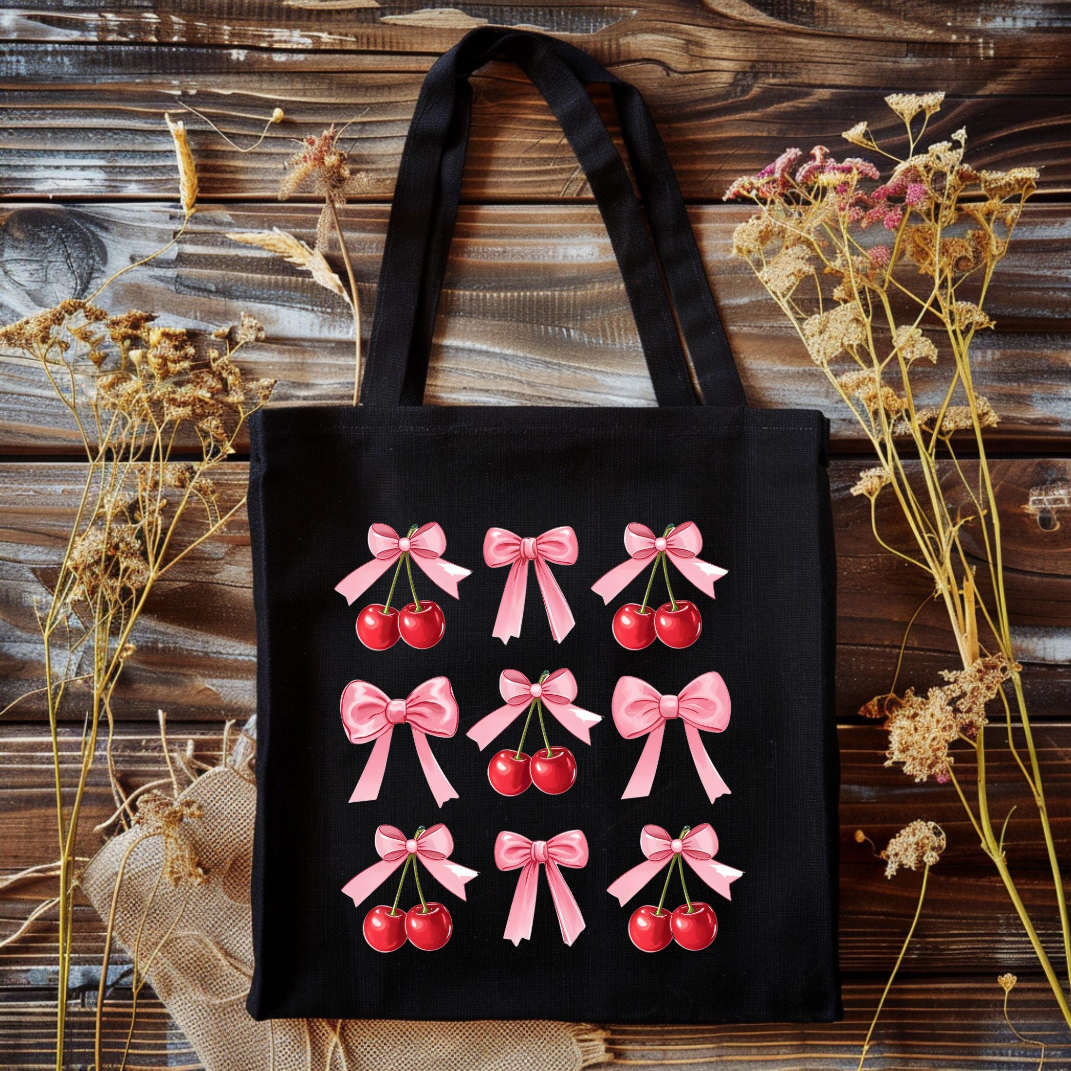 Buy Cherry Tote Bag Online In India India - Main Image