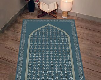Buy Modefa Turkish Islamic Prayer Rug - Multi Person Janamaz Sajada For Family Or Mosque - Large - View #7