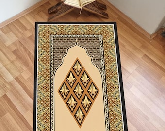 Personalized Thick Prayer Mat Gift,Custom Prayer Rug,Prayer Mat with Name,Ramadan Eid Hajj Wedding Birthday Gift,Muslim Housewarming,Janamaz