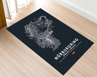 Kaart racegame, tapijt racekaart, gametapijt, autoracekaart, gamedecor, gameroomkleed, gamedecor, gamingcadeau, karpetten, aangepast tapijt, gamingkleed, PS-kleed