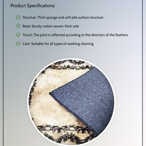 a brochure with a picture of a piece of fabric