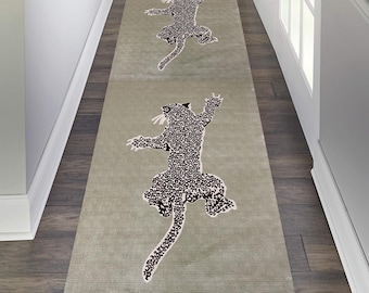 Tibetan Tiger rug, Tiger rug, Animal rug, Leopard Rug, Area Salon Rug, Living Room Rug, Large Rug, Oversize Rug, Washable Rug, Floor Rug